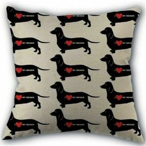 I love my Dachshund Pillow Case Cover